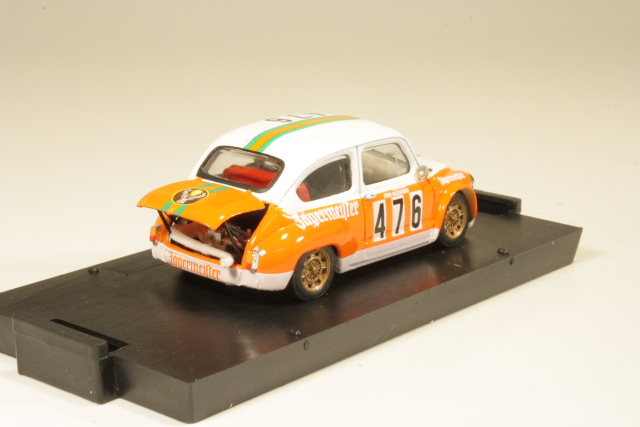 Fiat Abarth 850 TC, Trento Bondone 1974, F.Pera, no.476