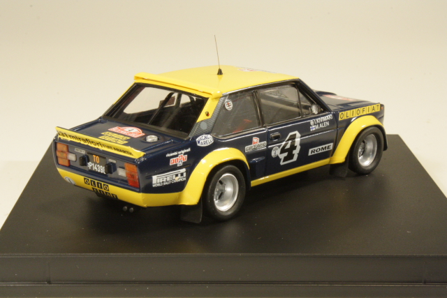 Fiat 131 Abarth "Olio Fiat", Monte Carlo 1977, M.Alen, no.4