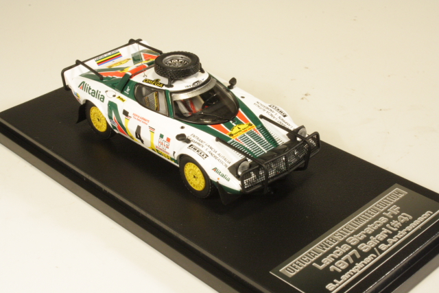 Lancia Stratos HF "Alitalia", Safari 1977, S.Lampinen, no.4