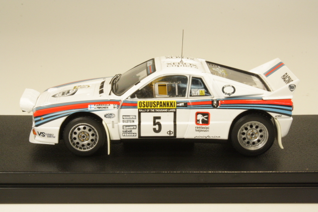 Lancia Rally 037, 5th 1000 Lakes 1983, P.Airikkala, no.5