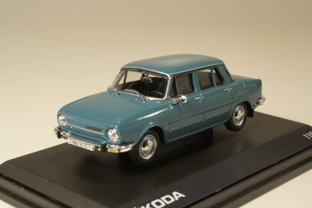 Skoda 110L 1972, sininen - Sulje napsauttamalla kuva