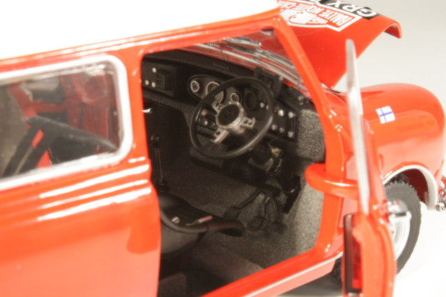 Mini Cooper S1275, 1st. Monte Carlo 1966, T.Mäkinen, no.2