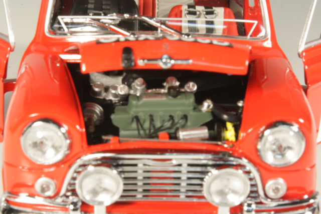 Mini Cooper S1275, 1st. Monte Carlo 1966, T.Mäkinen, no.2