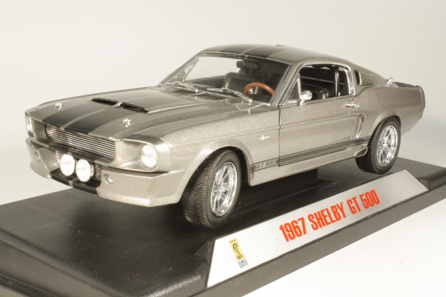 Shelby GT500 1967, silver "Eleanor"