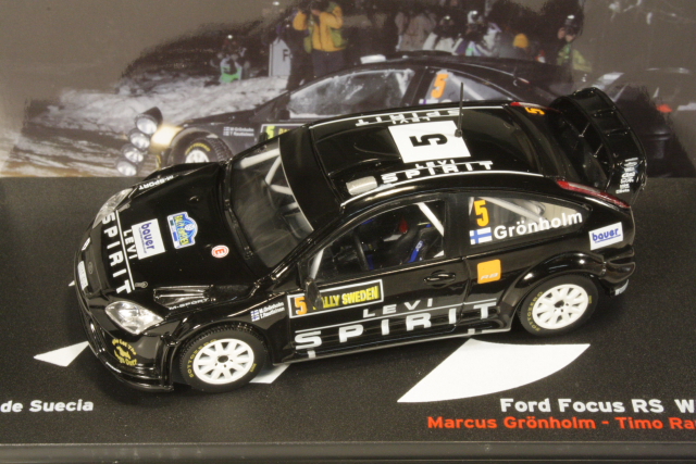 Ford Focus RS WRC, Sweden 2010, M.Gronholm, no.5