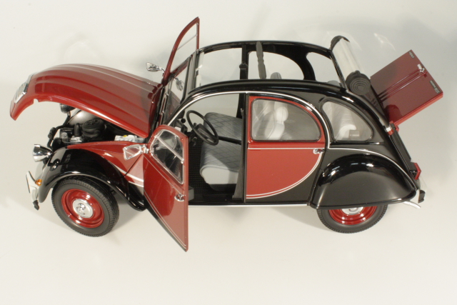 Citroen 2CV Charleston 1981, red/black