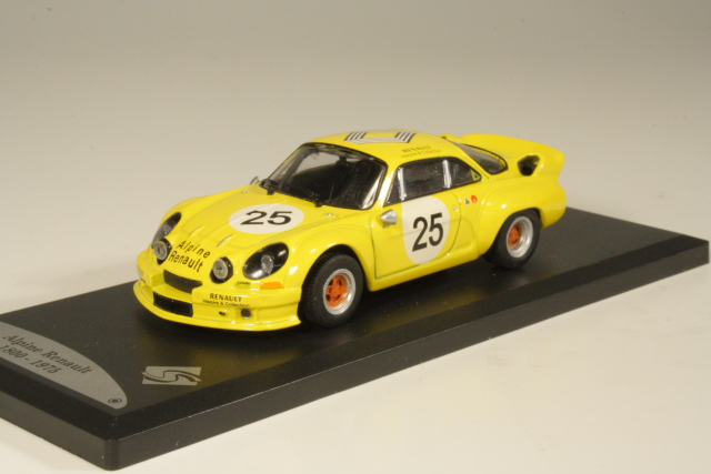 Alpine Renault 1800 1975, no.25, keltainen