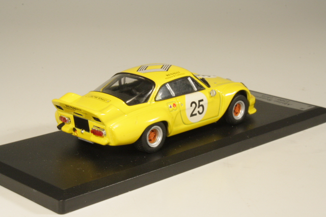 Alpine Renault 1800 1975, no.25, keltainen - Sulje napsauttamalla kuva