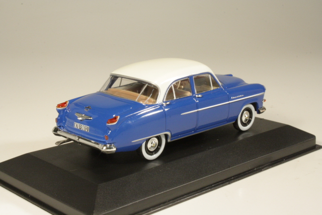 Opel Kapitan 1954, sininen/valkoinen