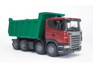 Scania R560 8x4 Kippi-auto, punainen