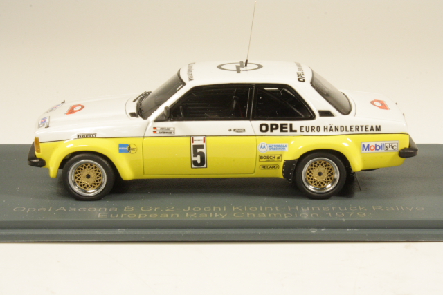 Opel Ascona B Gr2, European Rally Champion 1979, J.Kleint, no.5