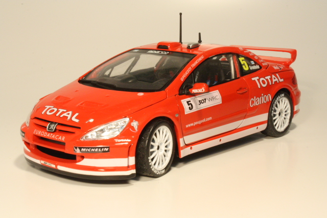 Peugeot 307 WRC, M.Grönholm, no.5