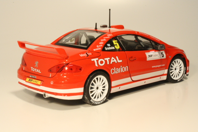 Peugeot 307 WRC, M.Grönholm, no.5