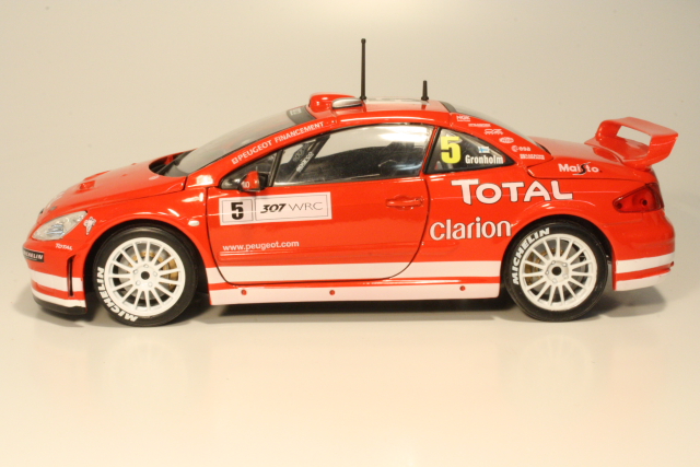 Peugeot 307 WRC, M.Grönholm, no.5