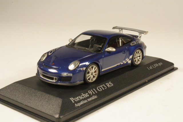 Porsche 911 (997 II) GT3 RS 2009, sininen