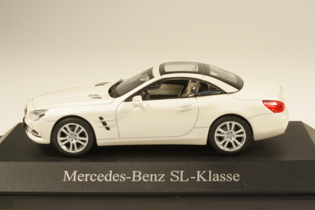Mercedes SL (R231) 2012, valkoinen
