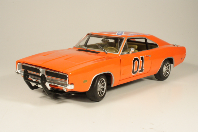 Dodge Charger 1969, oranssi "Dukes of hazzard" - Sulje napsauttamalla kuva