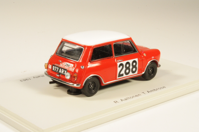 Mini Cooper, 3rd. Monte Carlo 1963, R.Aaltonen, no.288 - Click Image to Close