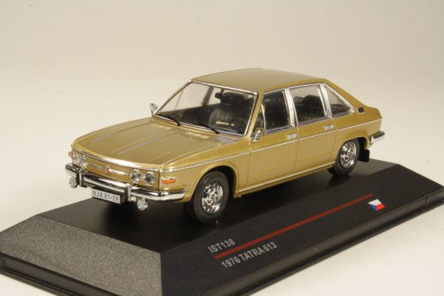 Tatra 613 1976, beige - Sulje napsauttamalla kuva