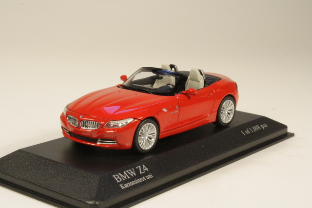 BMW Z4 (E89) 2009, punainen