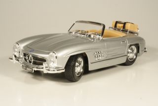 Mercedes 300SL (w198) Cabriolet 1957, silver
