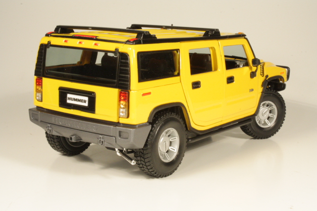 Hummer H2 2003 SUV, keltainen
