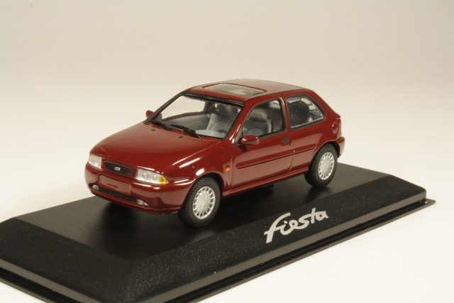 Ford Fiesta Mk4 3d 1995, red