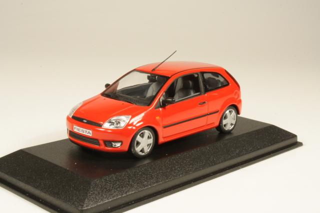 Ford Fiesta Mk5 3d 2002, red