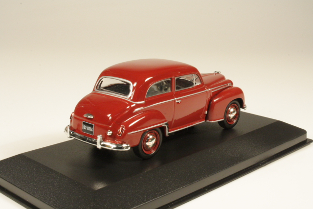 Opel Olympia 2d Saloon 1950, dark red
