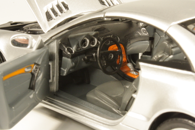 Mercedes SL500 2002, silver