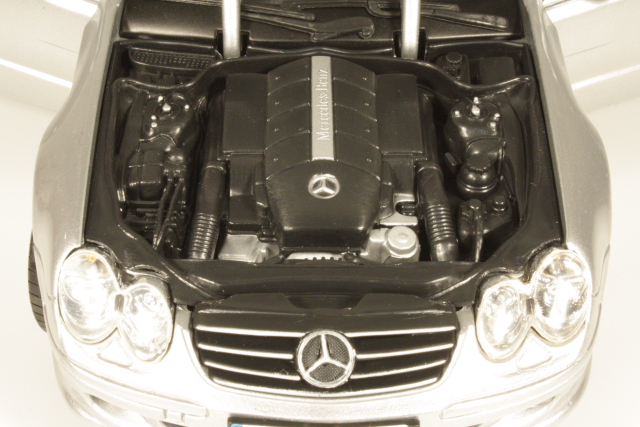 Mercedes SL500 2002, silver