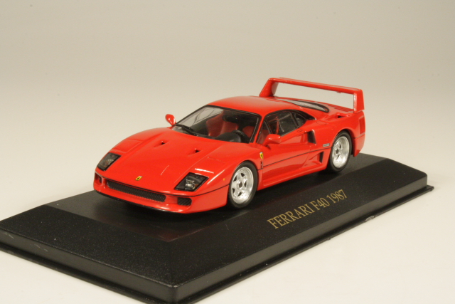 Ferrari F40 1987, red