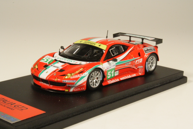 Ferrari 458 Italia GT2, LM 2011, Fisichella-Bruni-Vilander