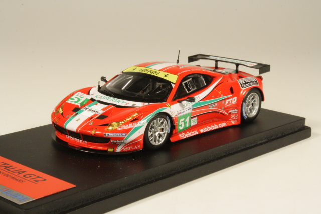 Ferrari 458 Italia GT2, LM 2011, Fisichella-Bruni-Vilander - Sulje napsauttamalla kuva