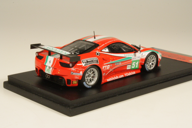 Ferrari 458 Italia GT2, LM 2011, Fisichella-Bruni-Vilander