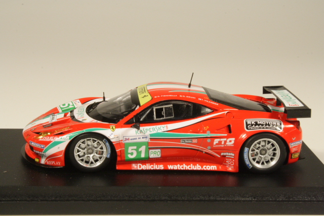 Ferrari 458 Italia GT2, LM 2011, Fisichella-Bruni-Vilander