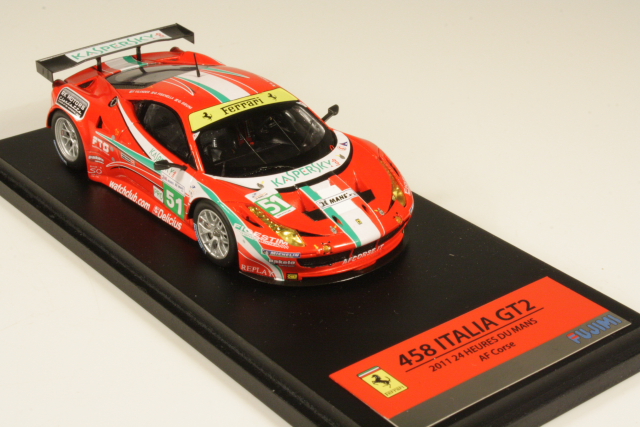 Ferrari 458 Italia GT2, LM 2011, Fisichella-Bruni-Vilander - Sulje napsauttamalla kuva