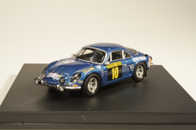 Alpine Renault A110 1600S, 4th. San Remo 1971, B.Darniche, no.10