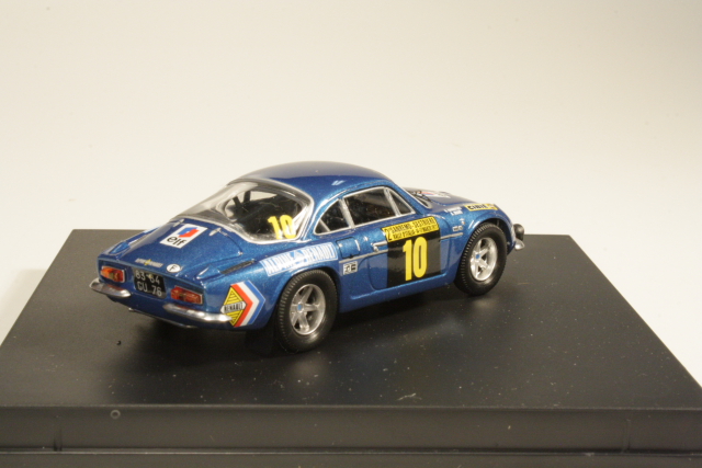 Alpine Renault A110 1600S, 4th. San Remo 1971, B.Darniche, no.10