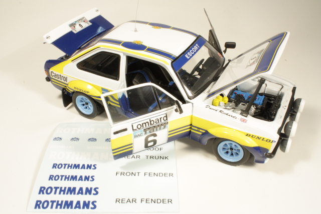 Ford Escort Mk2 RS1800, 4th. RAC 1979, A.Vatanen, no.6