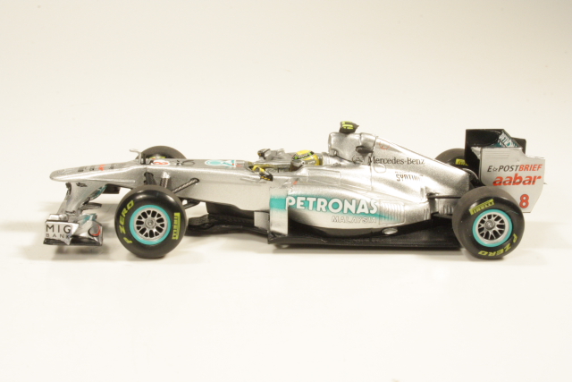 Mercedes GP Petronas MGP W02 F1 2011, N.Rosberg - Sulje napsauttamalla kuva