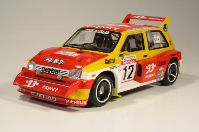 MG Metro 6R4, Tour de Corse 1986, D.Auriol, no.12