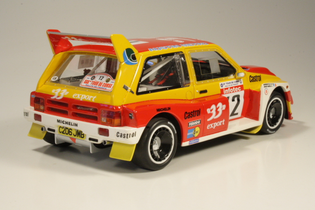 MG Metro 6R4, Tour de Corse 1986, D.Auriol, no.12