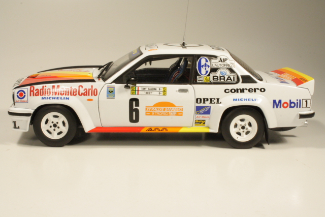 Opel Ascona B 400, San Remo 1981, Fassina/Dalpozzo, no.6