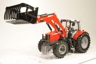Massey Ferguson 6480 2007 + fronloader, red
