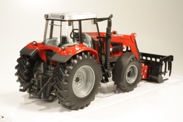 Massey Ferguson 6480 2007 + fronloader, red