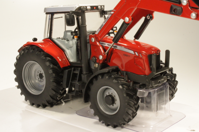 Massey Ferguson 6480 2007 + fronloader, red