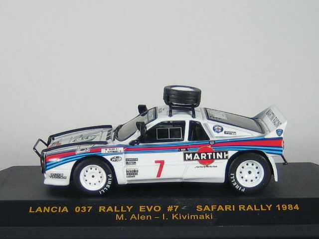 Lancia Rally 037 EVO, Safari Rally 1984, M.Alen, no.7