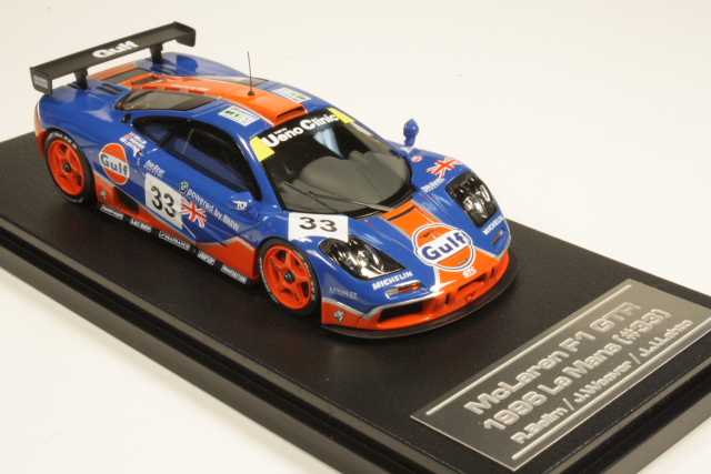 McLaren F1 GTR, 9th. 24h Le Mans 1996, Bellm/Weaver/Lehto, no.33