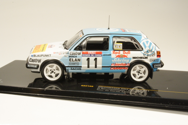 VW Golf 2 GTI 16V, Tour de Corse 1990, R.Baumschlager, no.11
